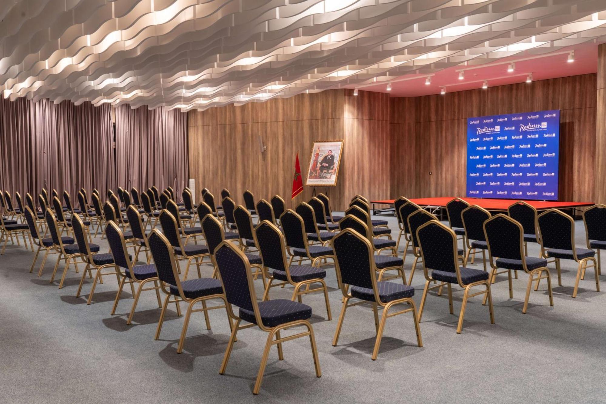 Radisson Blu Resort Al Hoceïma Zewnętrze zdjęcie The press conference room