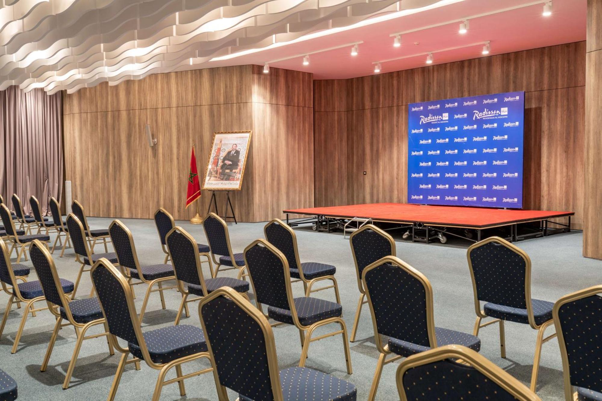 Radisson Blu Resort Al Hoceïma Zewnętrze zdjęcie The press conference room of the Federal Council